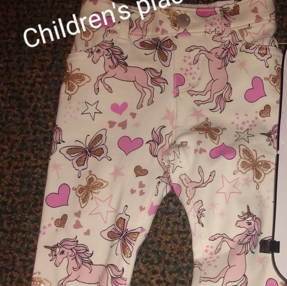 2t unicorn jeggings nwt
